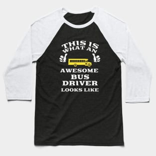 Bus driver designs Baseball T-Shirt